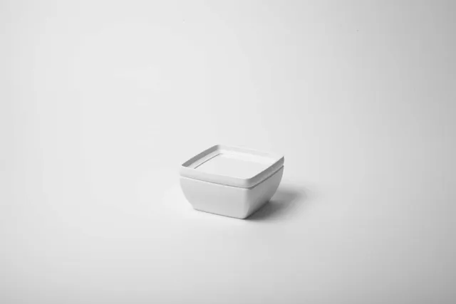 primeware-quality-melamine-deckel-quadratisch-wei-bruchsicher image 1