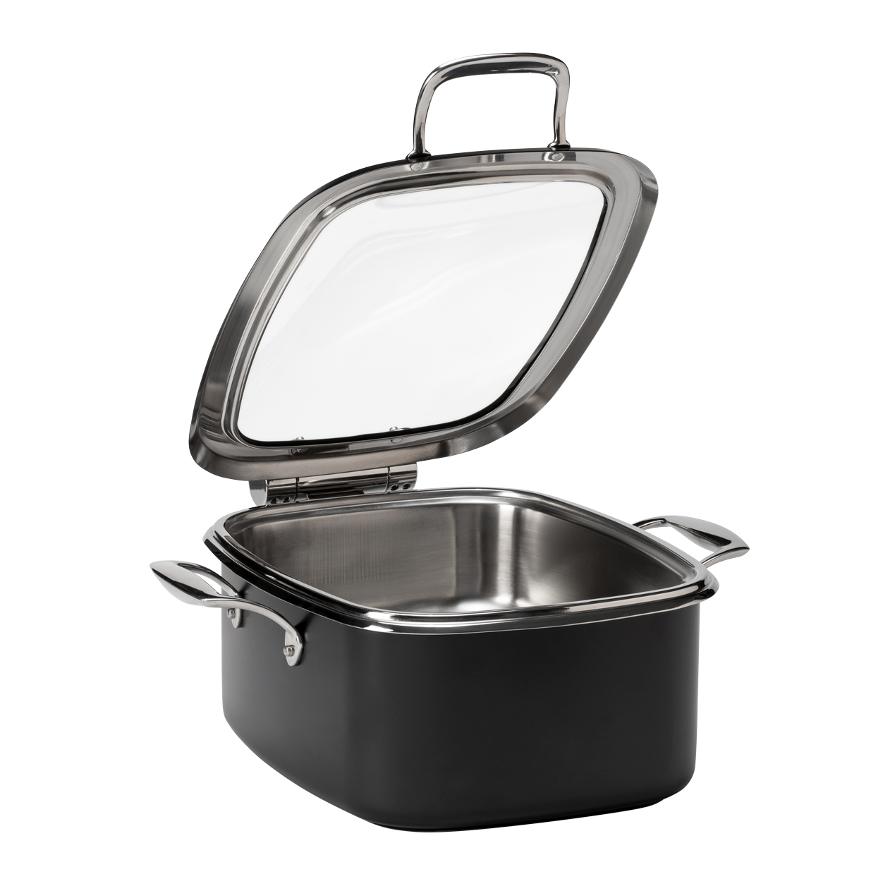 rosseto-le-dish-gwd295el-bk-chafing-topf-schwarz-4-2-qt image 2