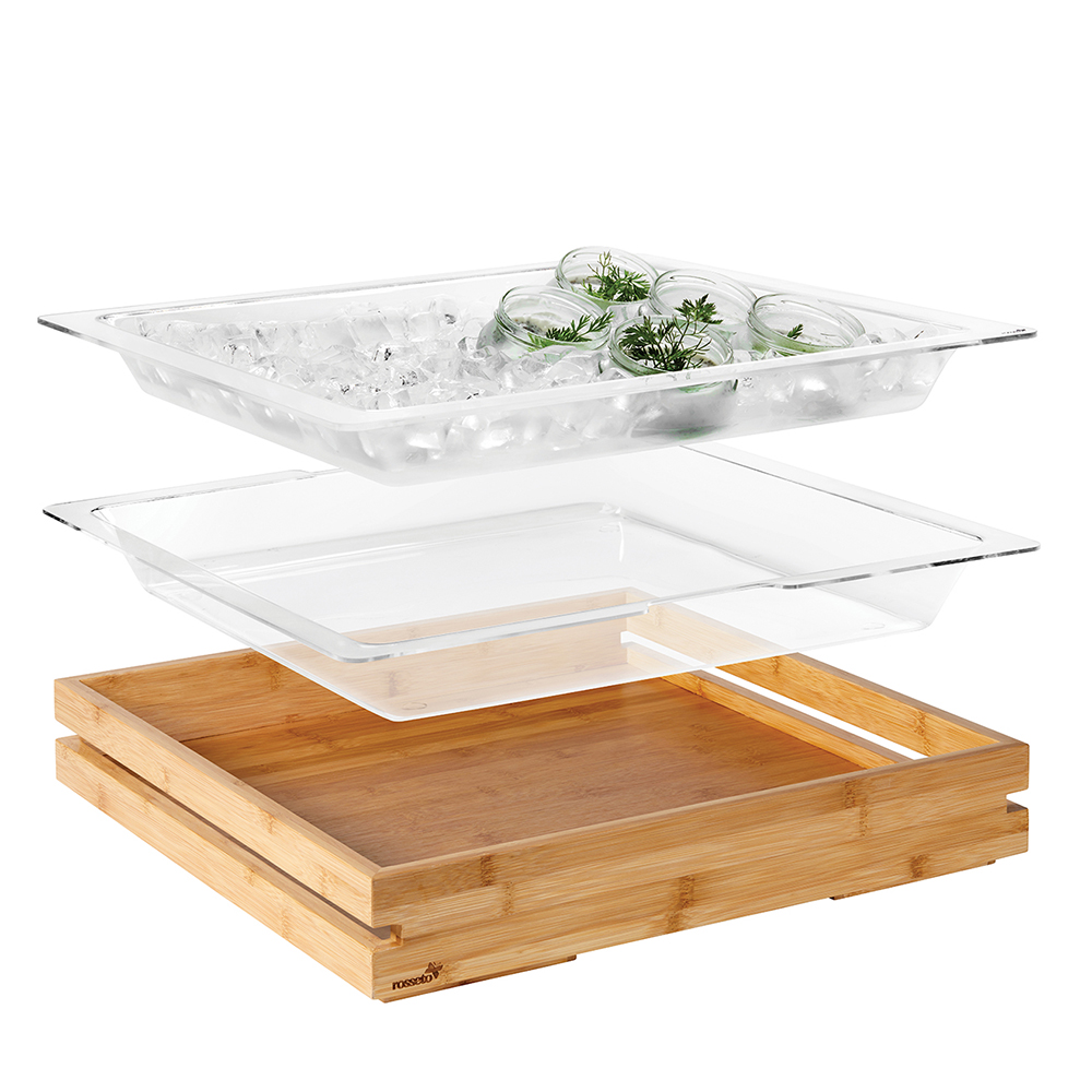 rosseto-natura-sa117-acryl-einsatz-gro-transparent image 1
