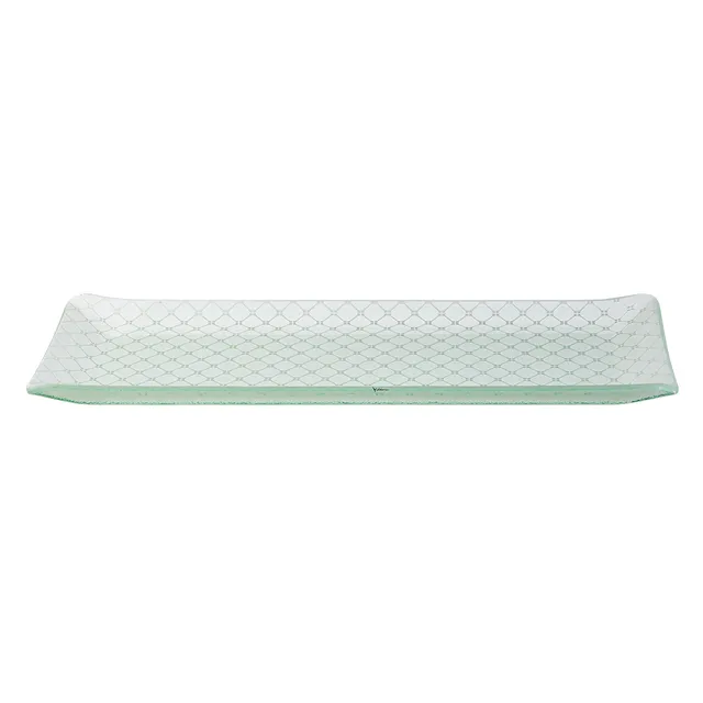 rosseto-gls028w-serviertablett-glas-wei-22-5-rechteck-handmade image 1
