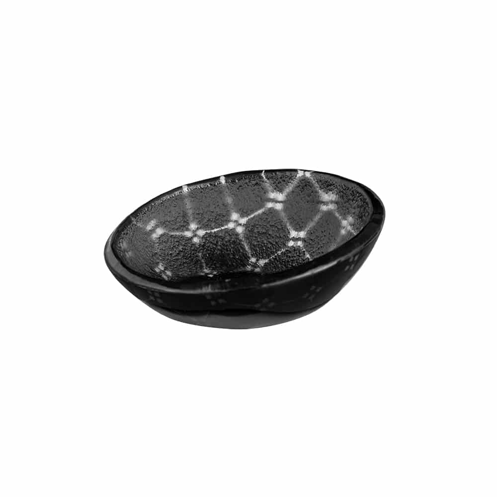 rosseto-ven-glass-zenit-gls053b-mini-glasschale-schwarz-12er-set image 1