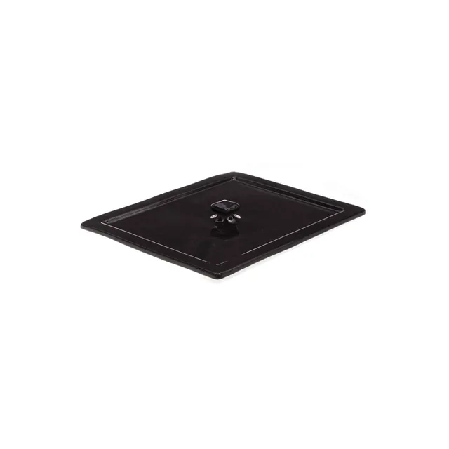 primeware-ceramic-gastronorm-deckel-schwarz-gn-1-2-keramik image 1