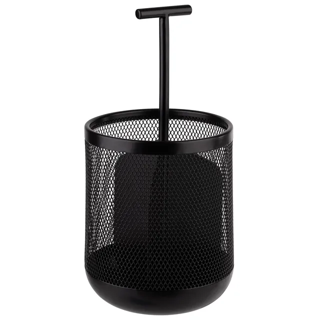 aps-dart-besteckbeh-lter-metall-schwarz-3-f-cher image 1