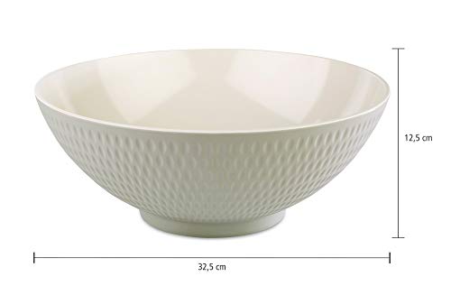 aps-asia-plus-15407-schale-melamin-5-4-l-grau-creme image 7