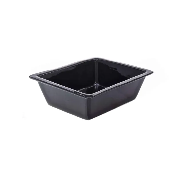 primeware-ceramic-gastronorm-dishes-gn-1-2-schale-schwarz-100mm image 1