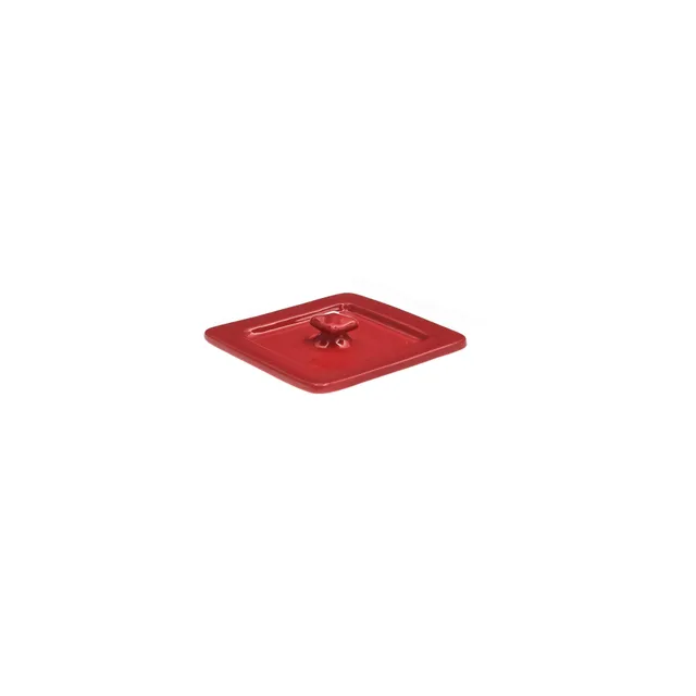 primeware-ceramic-gastronorm-deckel-gn-1-6-rot-keramik image 1