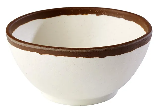 aps-marone-84569-schale-melamin-creme-braun-12-5-cm-0-37l image 1