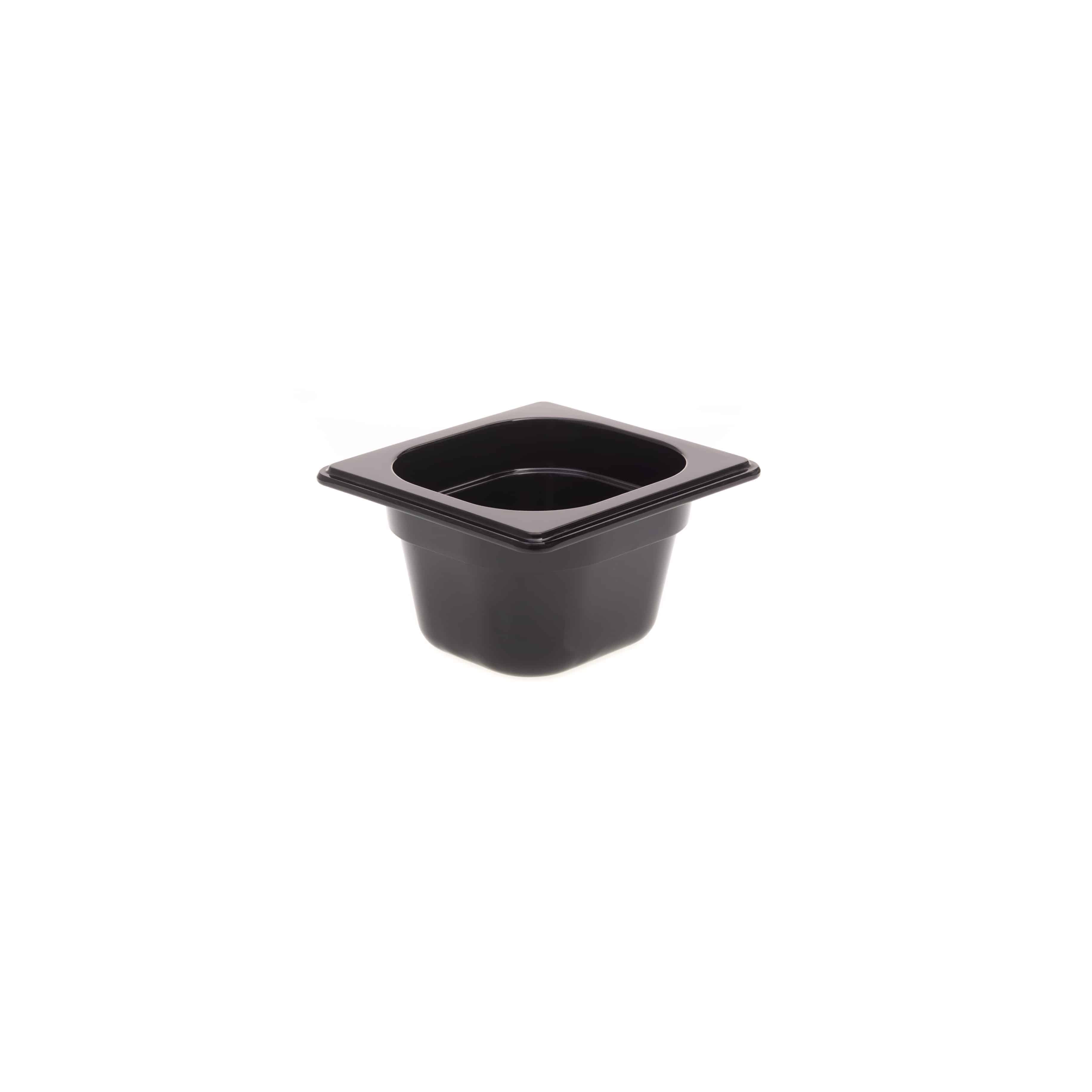 primeware-quality-melamine-gn-1-6-beh-lter-65mm-schwarz-melamin image 1