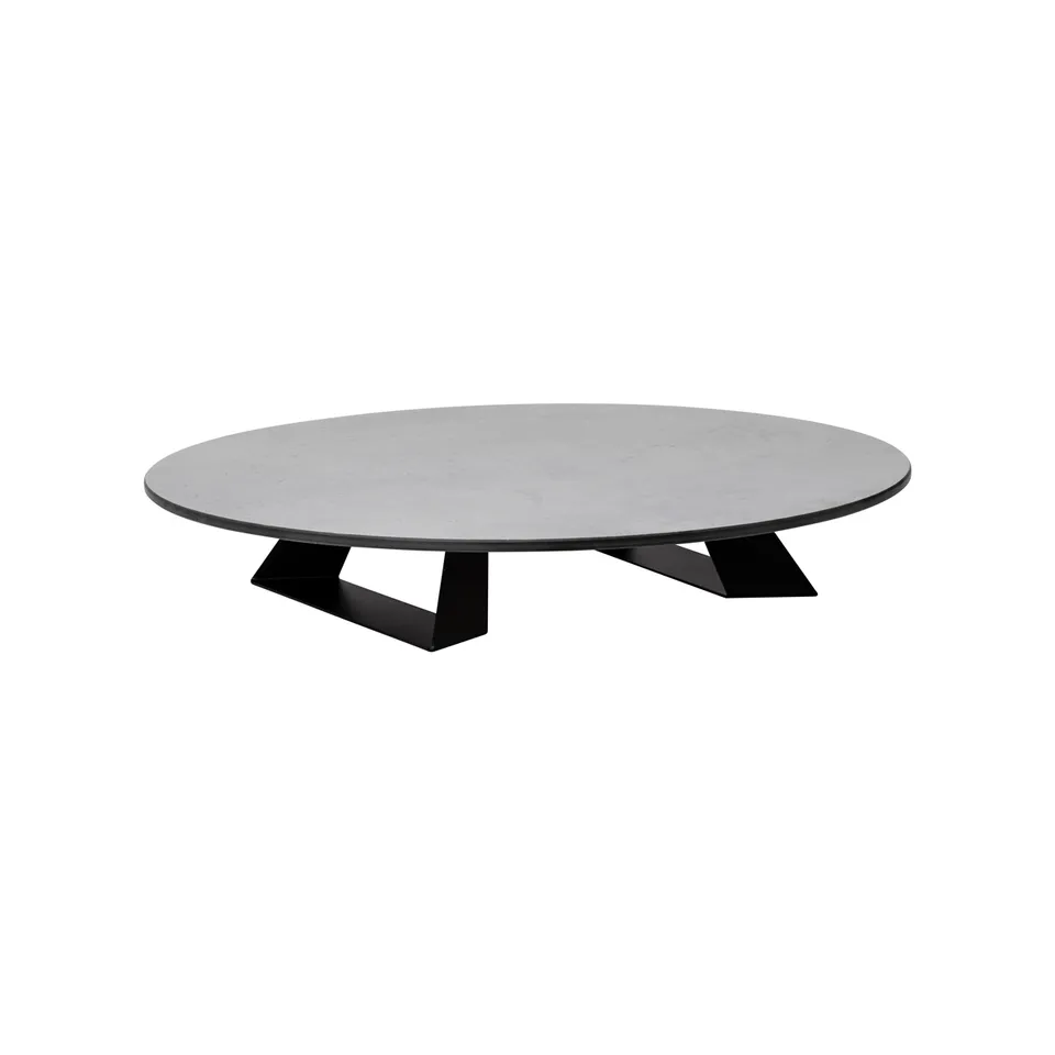 rosseto-alto-hplrs10-buffetst-nder-rund-51-cm-betongrau image 1
