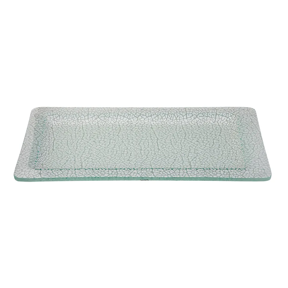rosseto-ven-glass-kalderon-foglia-servierplatte-wei-16-zoll image 1