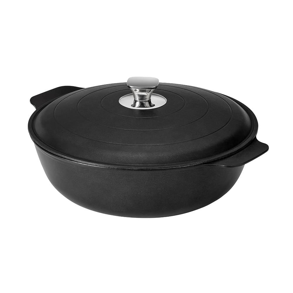 rosseto-cooklite-cw007bk-kasserolle-schwarz-mit-deckel image 4
