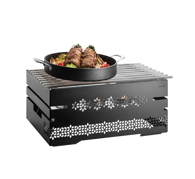 rosseto-mosaic-sk053-chafing-dish-10-zoll-schwarz-matt image 1