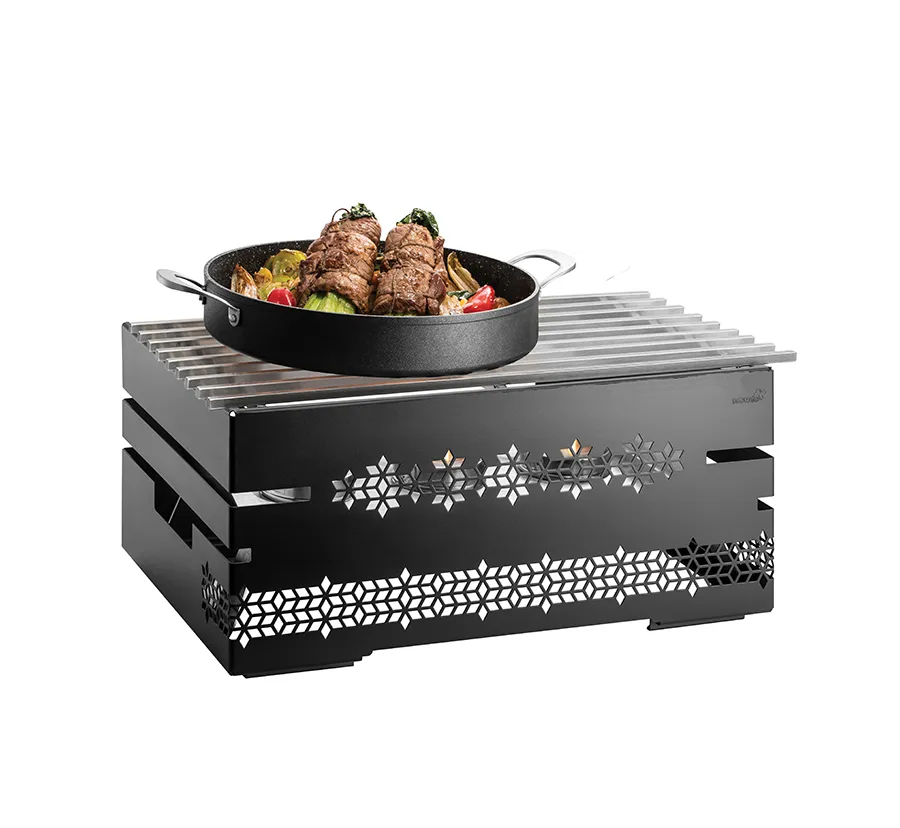 rosseto-mosaic-sk053-chafing-dish-10-zoll-schwarz-matt image 1