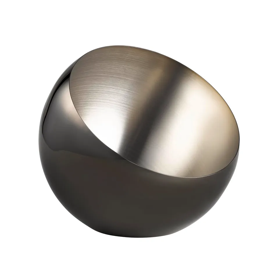 aps-sphere-schale-edelstahl-gunmetal-24-cm-2-liter image 1