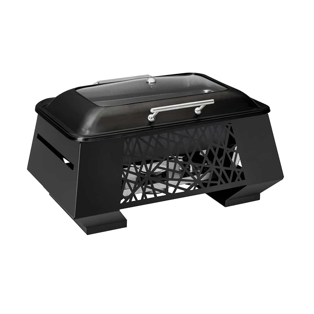 rosseto-chafing-sk077-geo-multi-chef-chafer-schwarz-10-zoll image 1