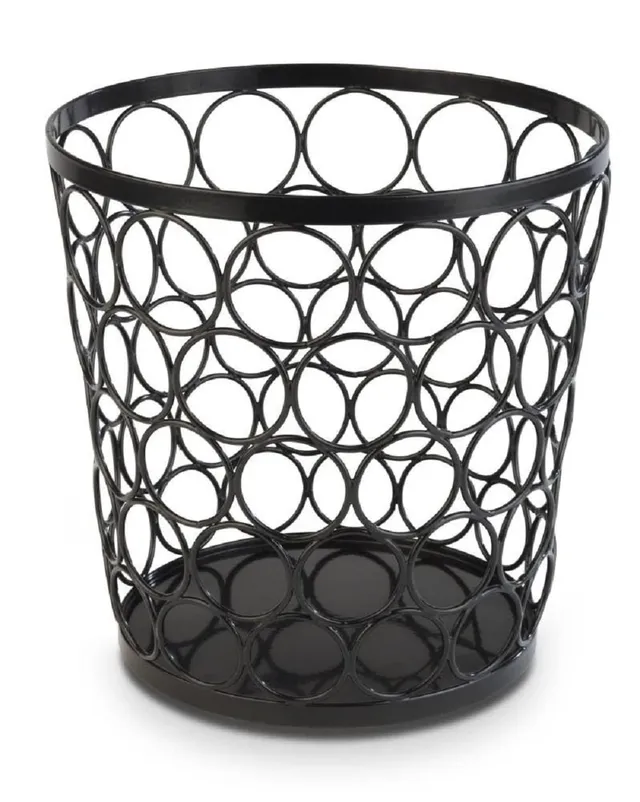 aps-profi-line-basket-brotkorb-metall-21-cm-schwarz image 1