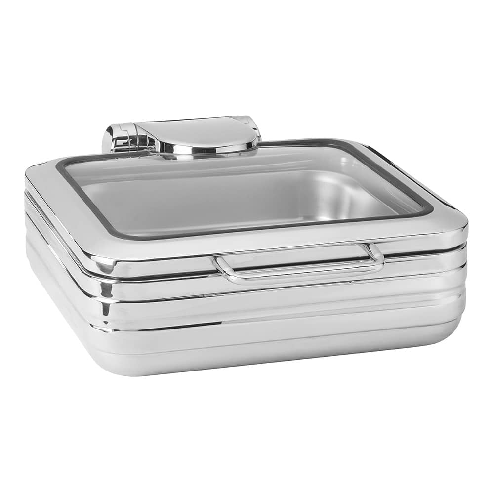 rosseto-deluxe-cp402-chafing-dish-eckig-edelstahl-glasdeckel image 1