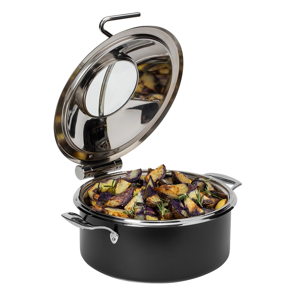 rosseto-cp101-chafing-dish-schwarz-mit-soft-close-deckel image 1