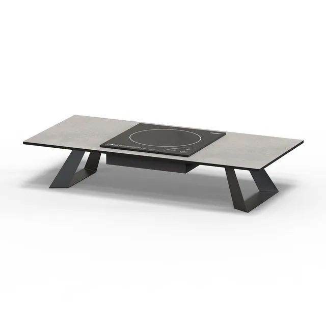 rosseto-alto-hplrsi97-buffet-riser-betongrau-80cm image 1