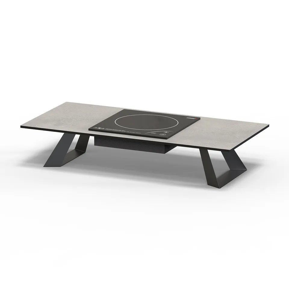 rosseto-alto-hplrsi97-buffet-riser-betongrau-80cm image 1