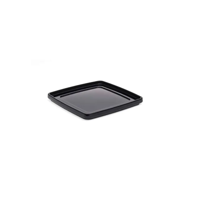 primeware-quality-melamine-deckel-eckig-schwarz-25-cm image 1