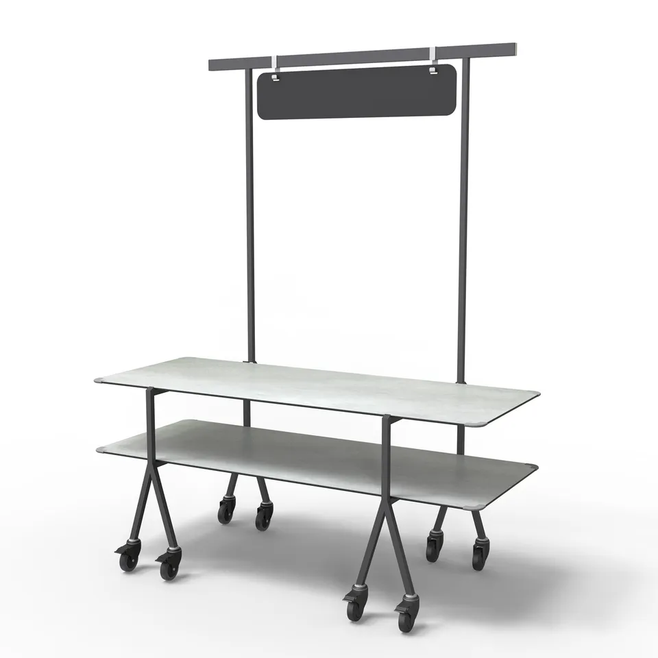 rosseto-modulite-mt-2003cgbw-buffettisch-beton-grau-tafel image 1