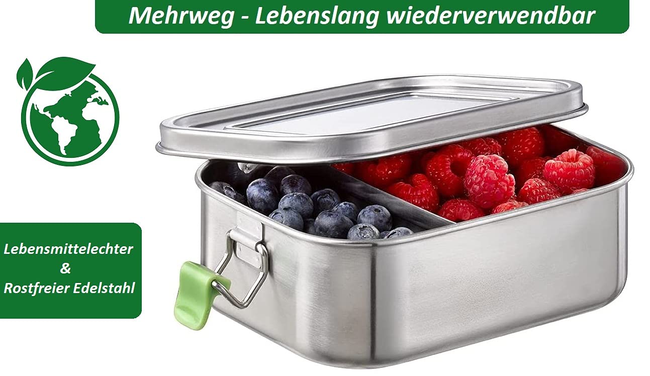aps-dome-lunchbox-edelstahl-1400-ml-trennwand image 3