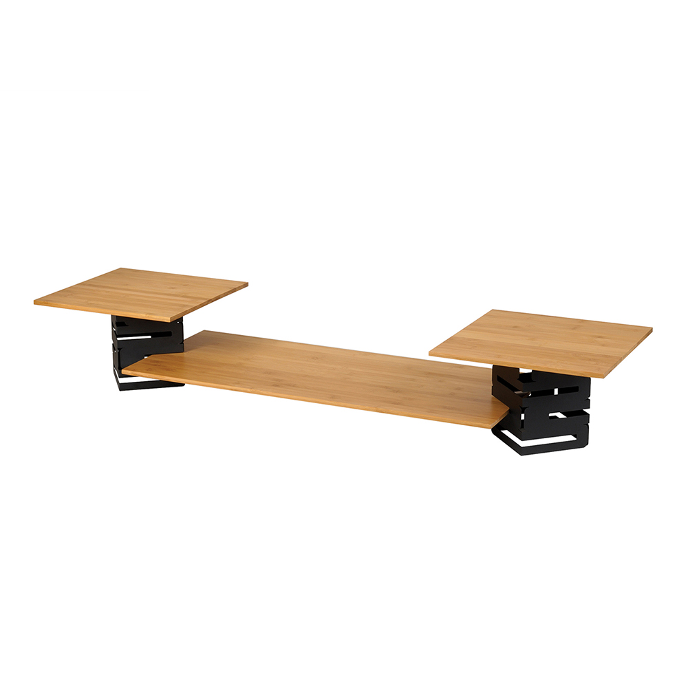 rosseto-skycap-chafing-dish-riser-set-bambus-schwarz-5-teilig-sk003 image 1