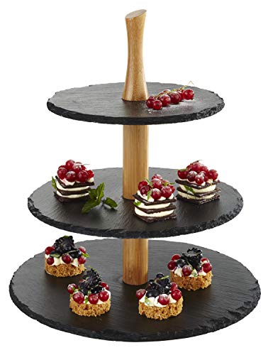 aps-frames-etagere-3-st-ckig-schiefer-34-cm-akazie image 6