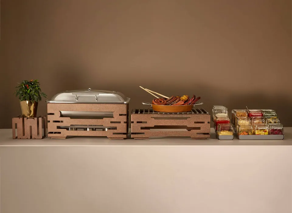 rosseto-bronze-summer-dinner-reception-display-riser image 1