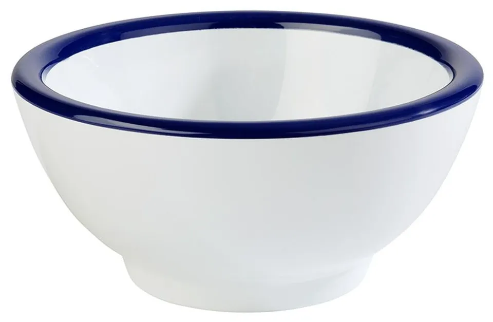 aps-pure-84492-schale-wei-blau-13-cm-melamin image 1