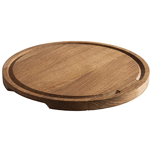 aps-table-756-servierbrett-pizza-eiche-29-cm-saftrinne image 5