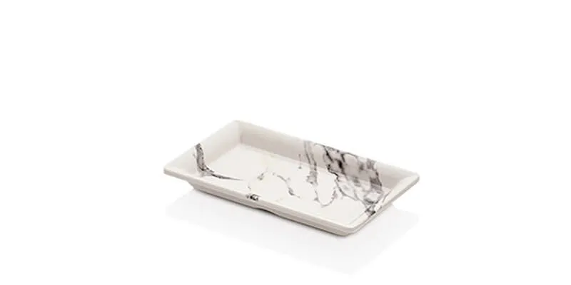 primeware-mina-servierplatte-melamin-marmor-rechteckig image 1