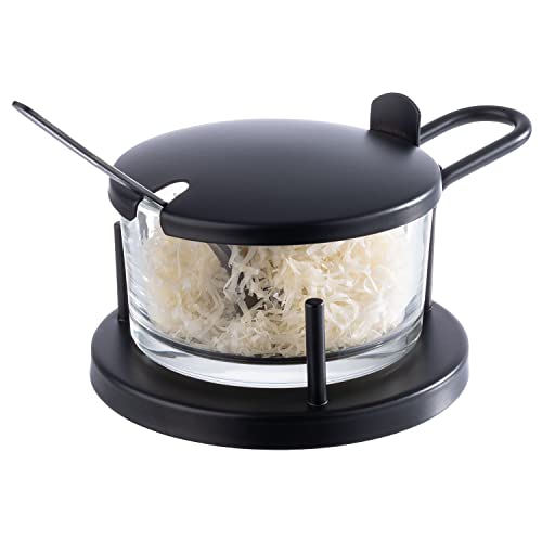 aps-classic-parmesan-menage-glas-edelstahl-mit-l-ffel-11-cm image 5