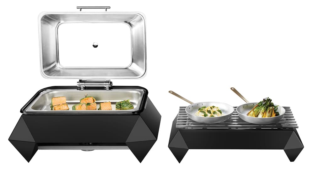rosseto-diamond-multi-chef-sk060-chafing-dish-edelstahl-10-zoll image 3