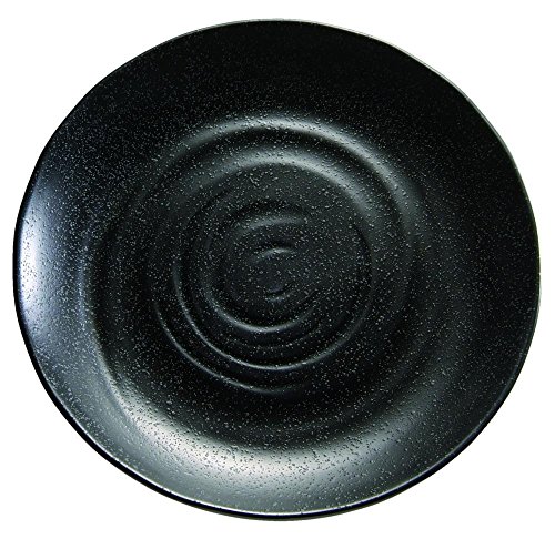 aps-zen-83941-teller-melamin-schwarz-28-cm-steinoptik image 4