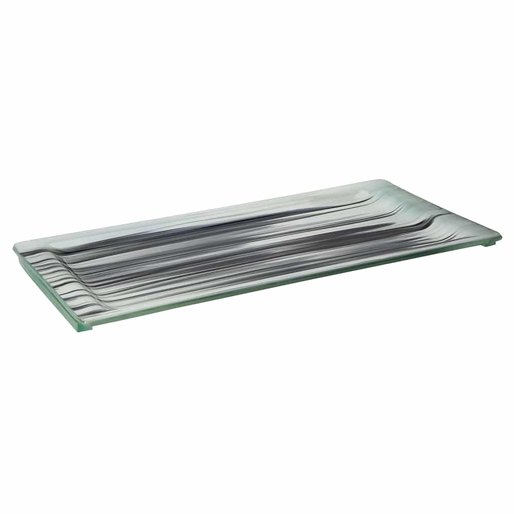 rosseto-aroma-gls061bw-servierplatte-glas-m-schwarz-wei image 2