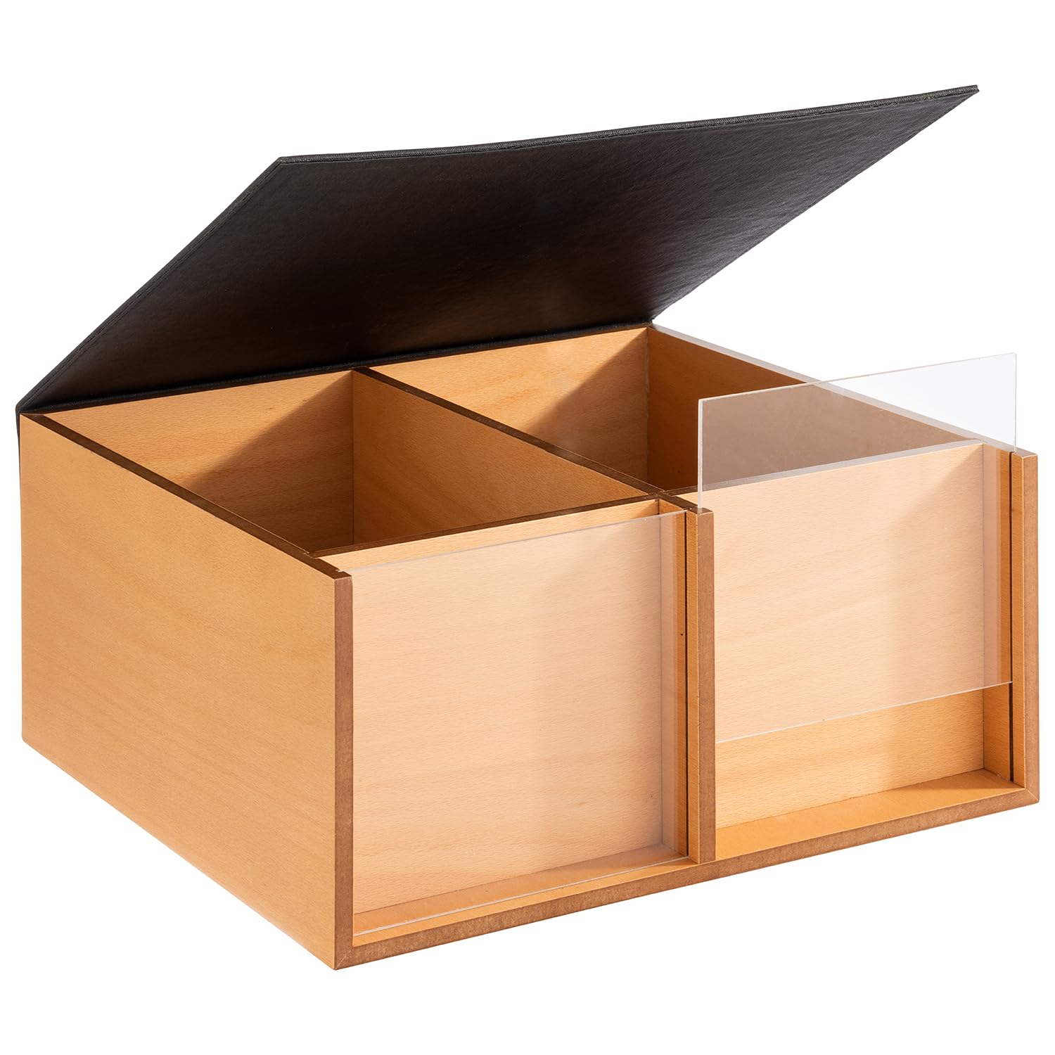 aps-superbox-11713-buffet-box-eichenholz-mit-sichtfenster image 2