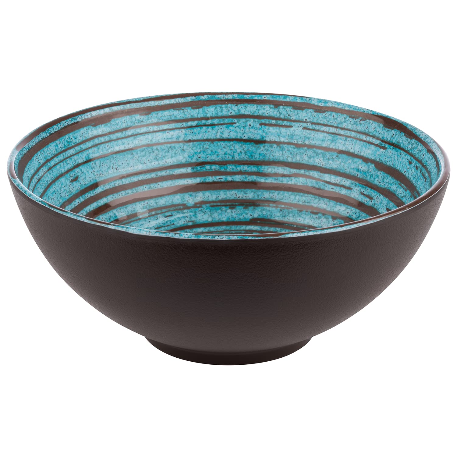 aps-cancun-85206-servierschale-18-5-cm-braun-t-rkis image 1
