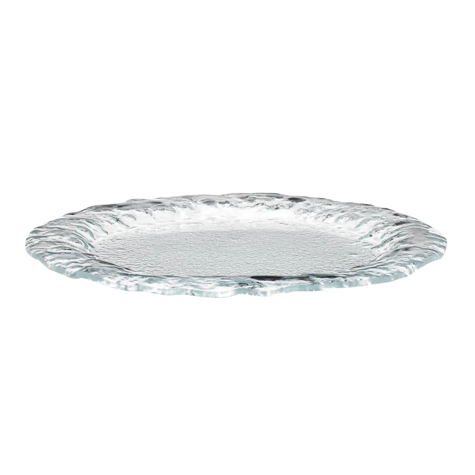 rosseto-ven-lunar-gls073c-glasteller-rund-klar-mit-rand image 1