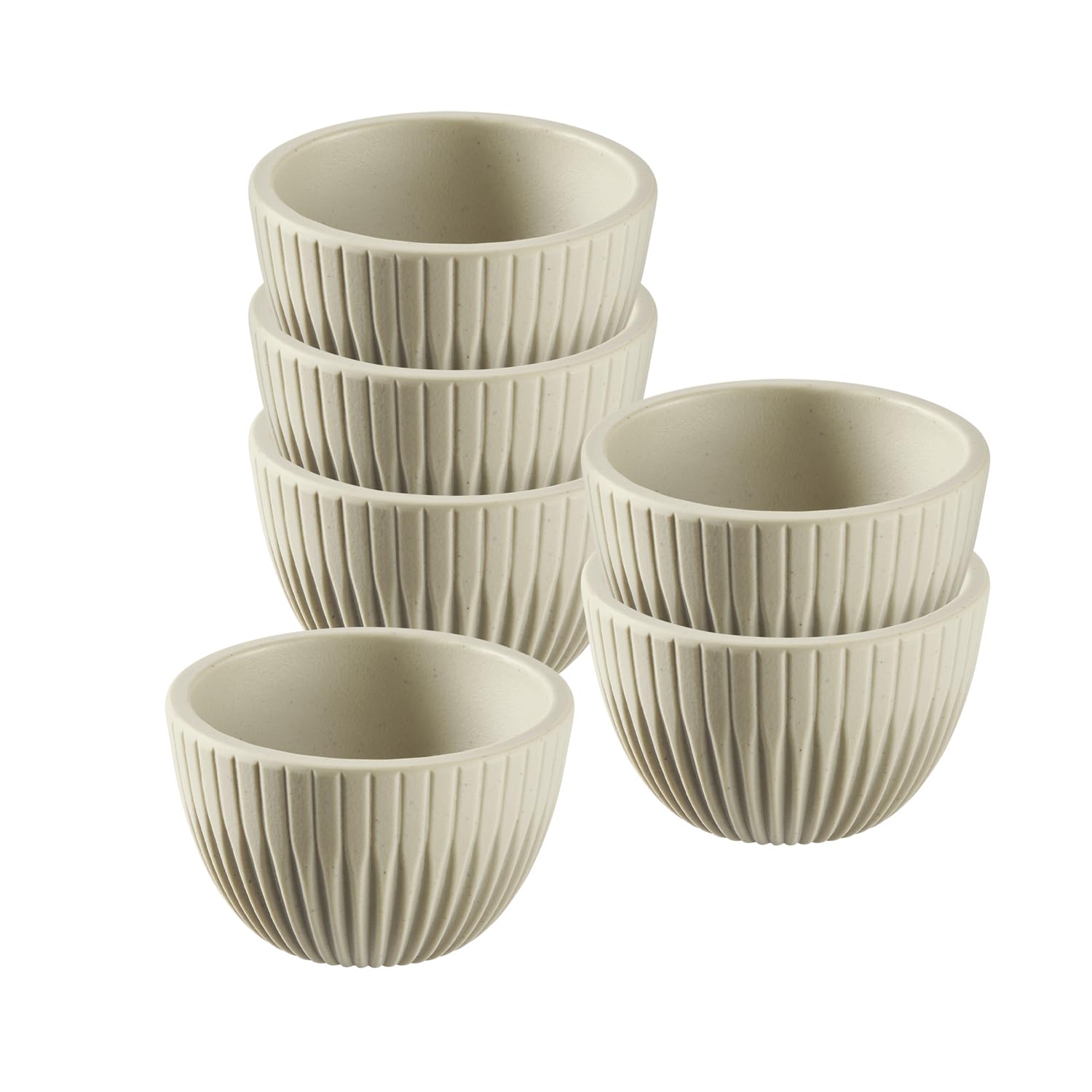 aps-lineo-85337-dipsch-lchen-melamin-6er-set-30-ml-sand image 3