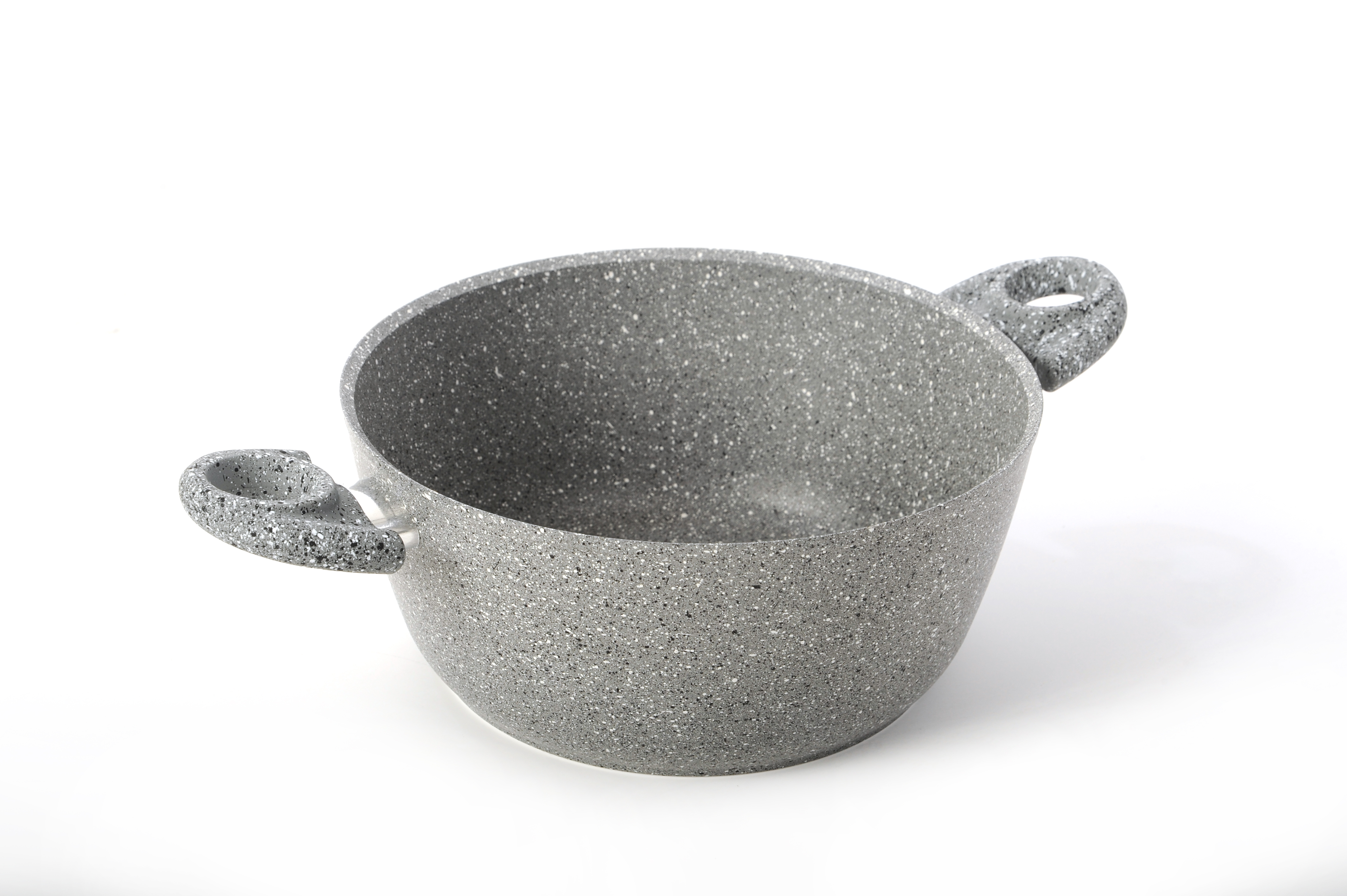 primeware-graniteware-pfanne-rund-24-cm-stein-halbtief image 1