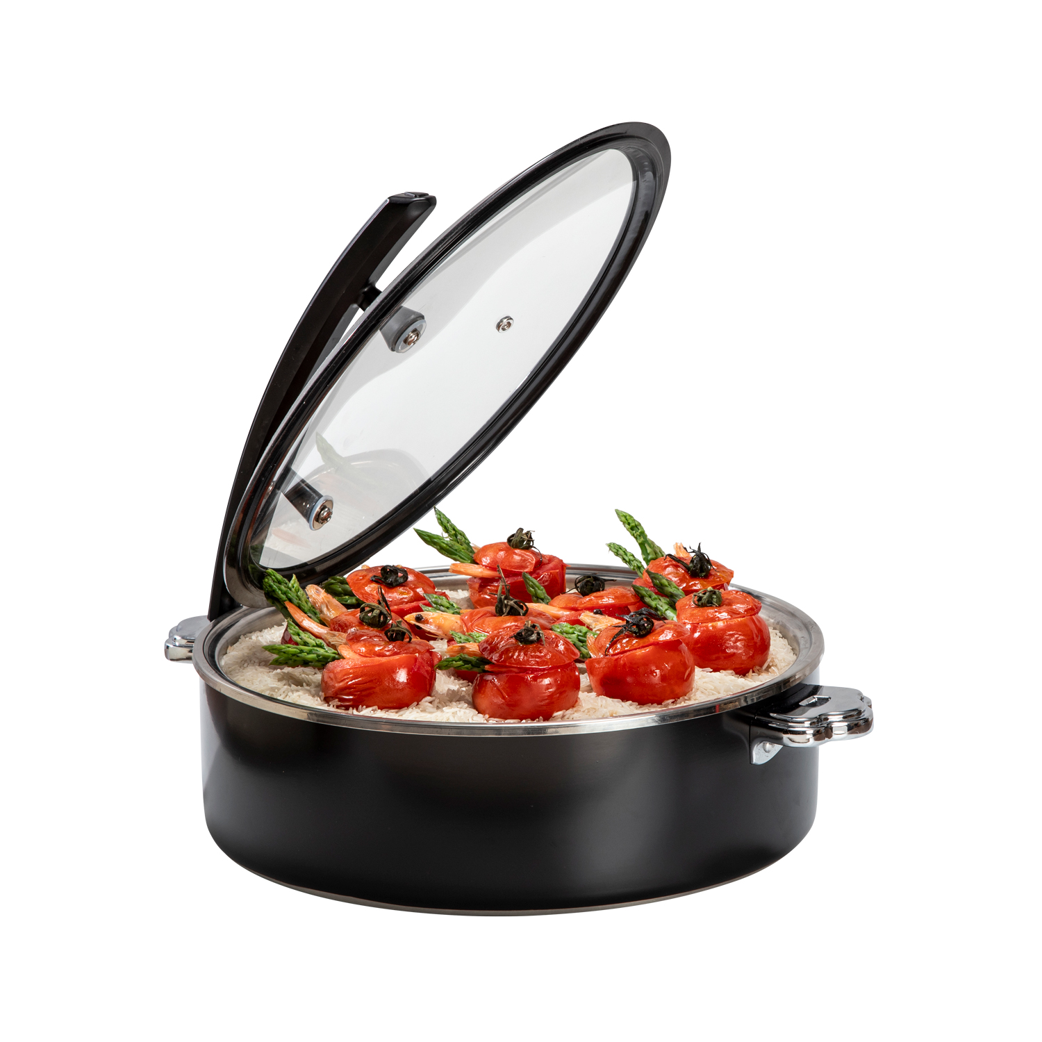 rosseto-le-dish-gwd300p-speisenschale-rund-4-5l-chafing image 2