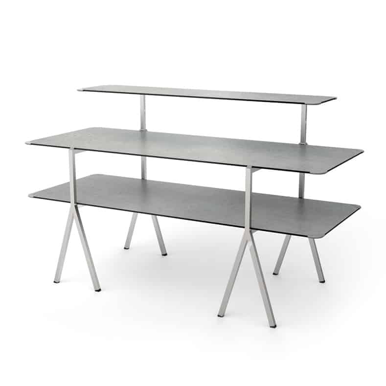 rosseto-modulite-mt-3003cgs-buffetsystem-betongrau-edelstahl image 1
