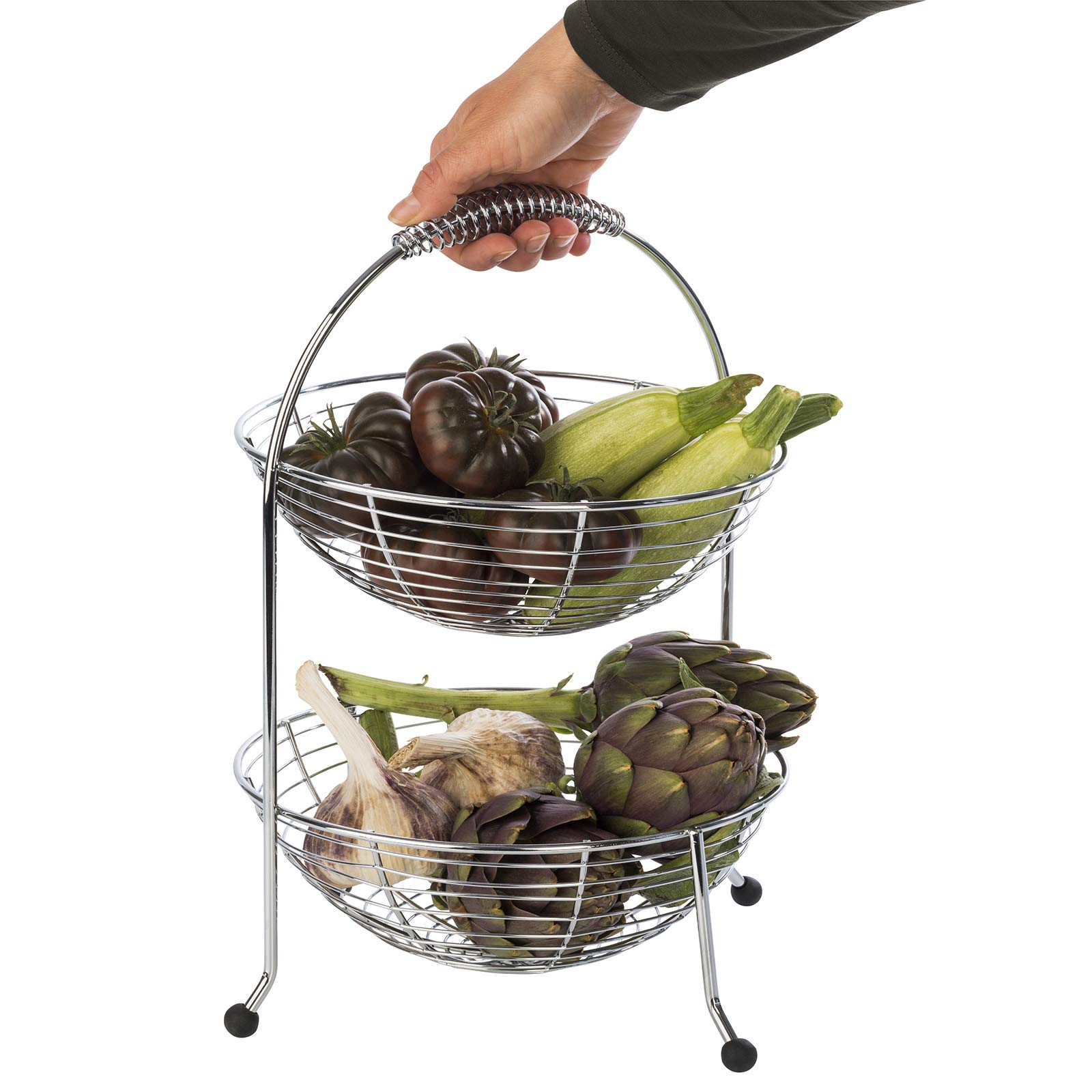 aps-frames-30325-etagere-metall-silber-28x28-cm image 4