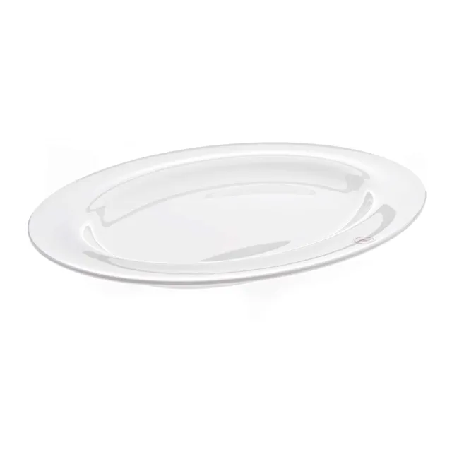 primeware-quality-melamine-ovalplatte-tief-51cm-wei-unzerbrechlich image 1