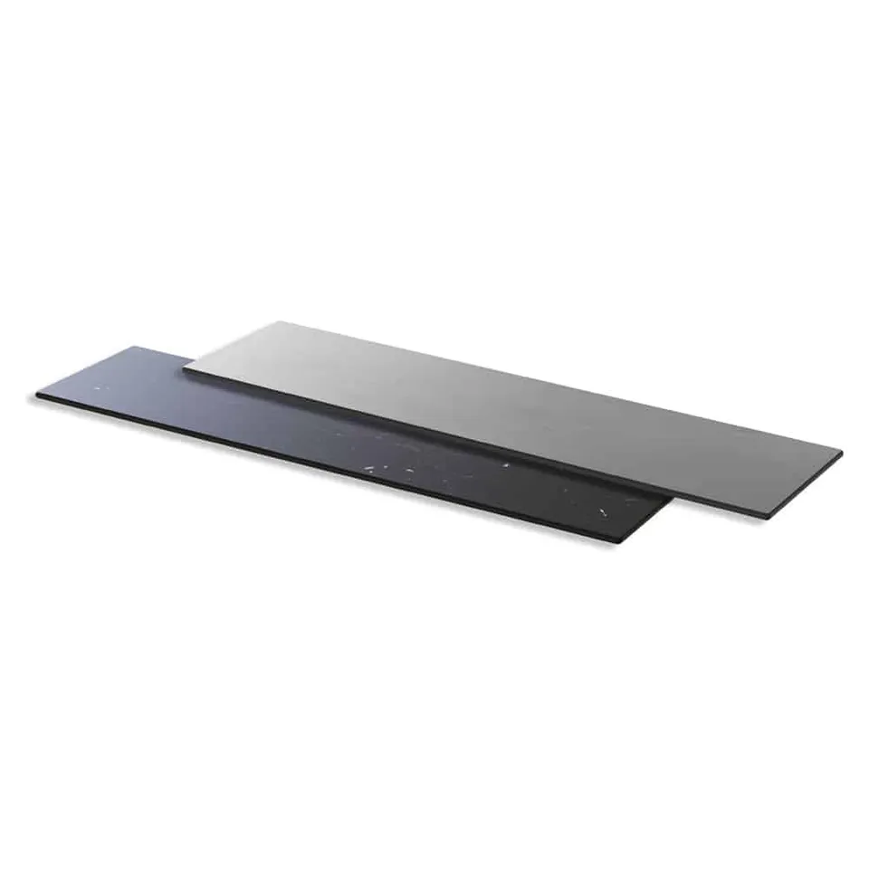 rosseto-hpl006cgbm-buffetplatte-schmal-wendbar-beton-marmor image 1