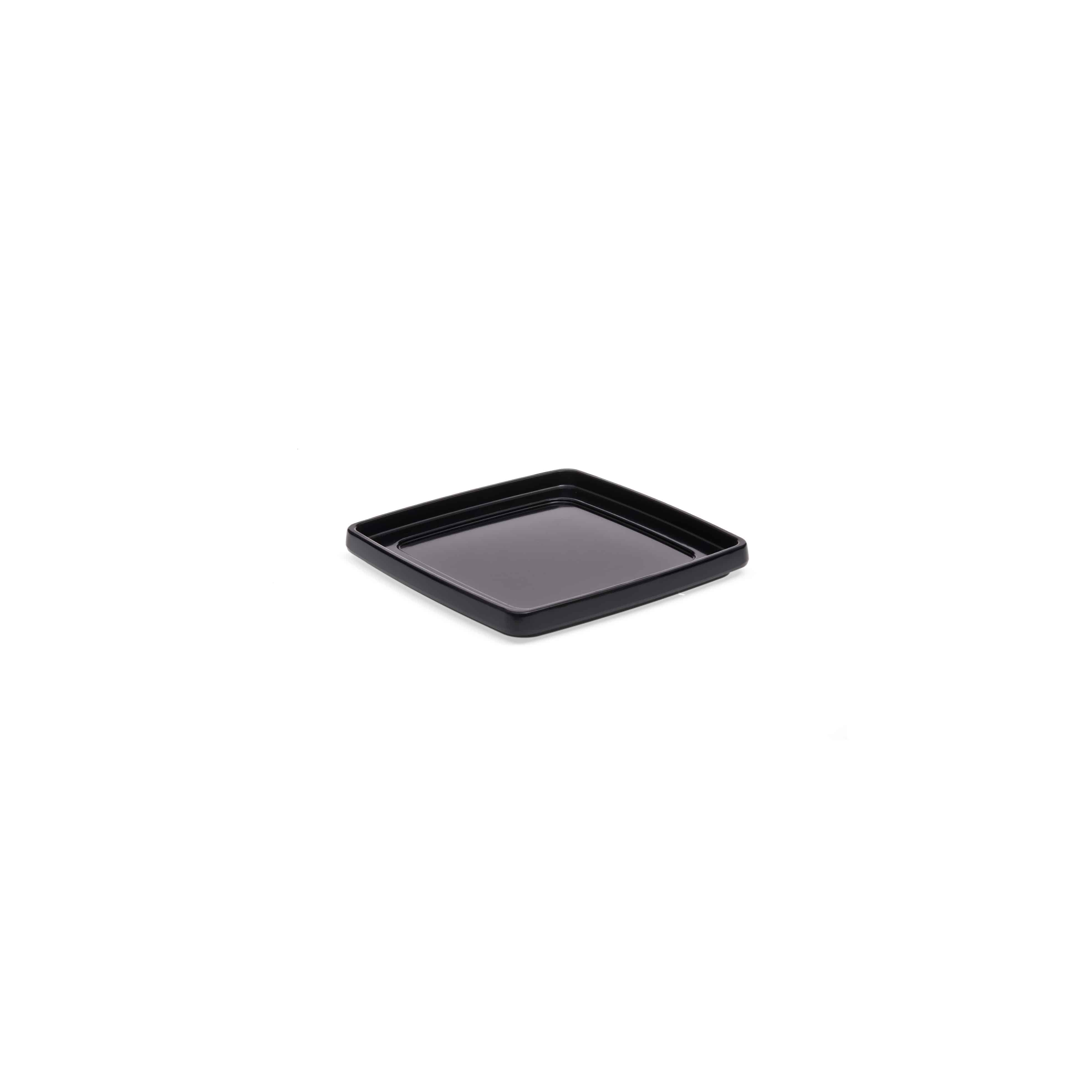 primeware-melamin-deckel-schwarz-19cm-quadratisch-bruchfest image 1