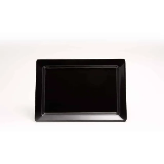 primeware-quality-melamine-platte-schwarz-oblong-servierplatte image 1