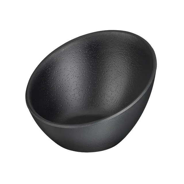 aps-zen-84349-schale-10-cm-schwarz-melamin-steinoptik image 1